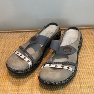Rieker Women’s Mules Shoes Size euro 41 / US 10.5 NWT